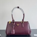 Prada Galleria Saffiano Wine Handbag (With Box) - Accessories | Buy Online at Best Price