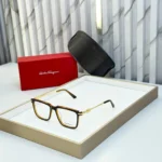 Salvatore Ferragamo Square Men's Eyeglassses