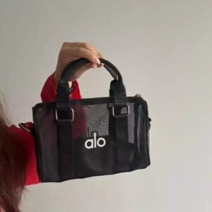 Alo Mini Black White Sheer Duffle - Accessories | Buy Online at Best Price