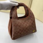 Coach Lana Coach Print Brown Color Shoulder Bag (With Box) - Accessories | Buy Online at Best Price