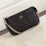 Coach Signature Coffee Black Shoulder Bag (With Box) - Accessories | Buy Online at Best Price