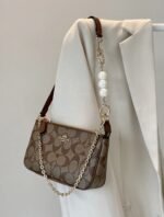 Coach Nolita 19 Apricot Brown Shoulder Bag (With Box) - Accessories | Buy Online at Best Price