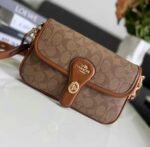 Coach Hadley Apricot Brown Shoulder Bag (With Box) - Accessories | Buy Online at Best Price