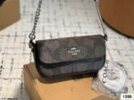 Coach Hailey Coffee Black shoulder Bag (With Box) - Accessories | Buy Online at Best Price