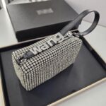 Alexander Wang Iconic Silver Clutch Sling Bag (With Box) - Accessories | Buy Online at Best Price