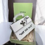 Off White Jitney Top Handle White NFS Bag (With Box) - Accessories | Buy Online at Best Price