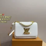 Louis Vuitton Epi Twist MM White Sling Bag (With Box) - Accessories | Buy Online at Best Price