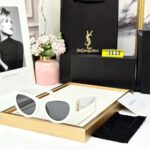 YSL Saint Laurent White Cat-Eye Women Sunglasses - Accessories | Buy Online at Best Price