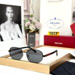 Prada Black Square Unisex Sunglasses - Accessories | Buy Online at Best Price