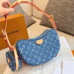 Louis Vuitton Croissant MM Monogram Denim Shoulder Bag - Accessories | Buy Online at Best Price