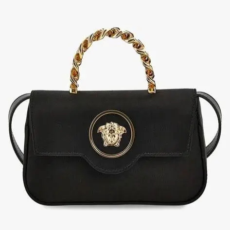 Versace La Medusa Black Color Mini Bag (With Box)