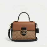 Coach Morgan Top Handle Apricot Brown Handbag (With Box) - Accessories | Buy Online at Best Price