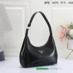 Prada Cleo Black Premium Shoulder Bag (With Box) - Accessories | Buy Online at Best Price