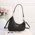 Coach Teri Twisted Coffee Shoulder Bag (With Box) - Accessories | Buy Online at Best Price
