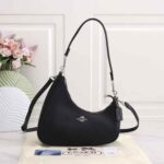 Coach Teri Twisted Black Shoulder Bag (With Box) - Accessories | Buy Online at Best Price