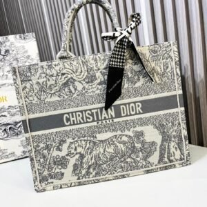 Christian Dior Grey Tiger Tote (With Box) - Accessories | Buy Online at Best Price
