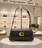 Coach Jet Coffee Black Shoulder Bag (With Box) - Accessories | Buy Online at Best Price