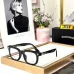 Chromeheart Black Silver Optical Unisex Eyeglasses