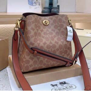 Coach Willow Bucket Apricot Tan Shoulder Bag (With Box) - Accessories | Buy Online at Best Price