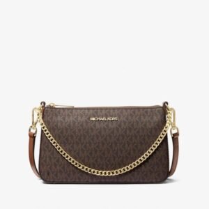 Michael Kors Jetset Medium Coffee Convertible Crossbody Bag