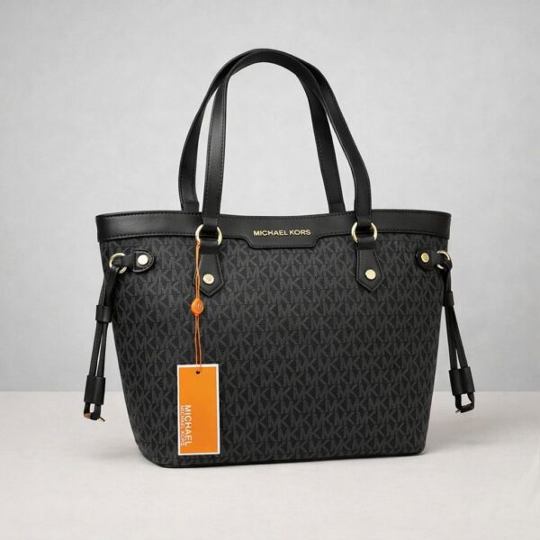 Michael Kors Sheila Medium Black Tote Bag