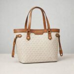 Michael Kors Sheila Medium Beige Brown Tote Bag - Accessories | Buy Online at Best Price