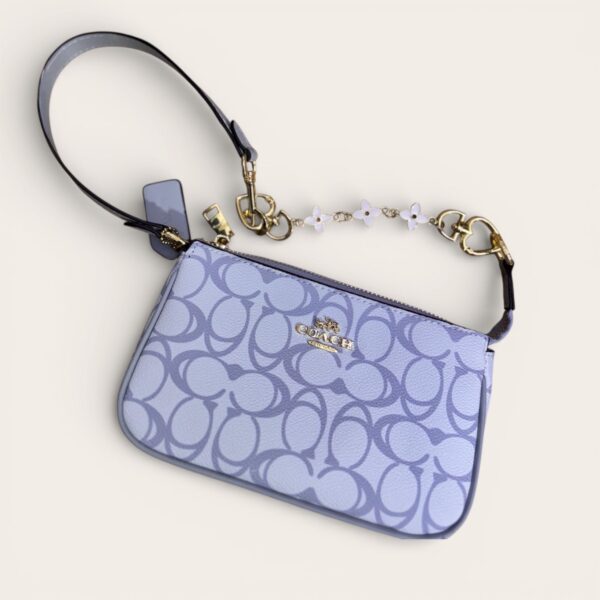 Coach Nolita 19 Light Blue Shoulder Bag (With Box)
