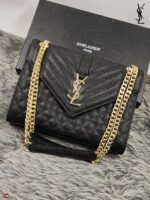 Yves Saint Laurent Classic Quilted Wave Flap Bag – 12A Quality - Accessories | Buy Online at Best Price