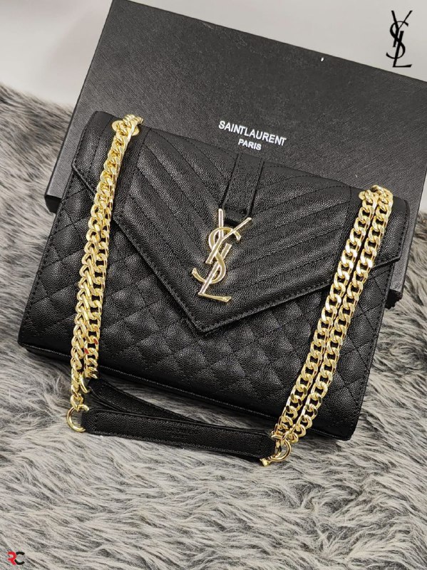 Yves Saint Laurent Classic Quilted Wave Flap Bag – 12A Quality