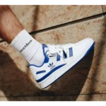Adidas 84 Low White Blue Men Shoes (FT704) - 7a first copy shoes | Buy Online at Best Price