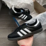 Adidas Samba Black Gum Shoes For Men (LAZ310) - 7a first copy shoes | Buy Online at Best Price