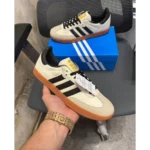 Adidas Samba Cream Sand Strata Shoes For Men (HS205) - 7a first copy shoes | Buy Online at Best Price