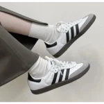 Adidas Samba White Black Shoes For Men (BOT504) - 7a first copy shoes | Buy Online at Best Price