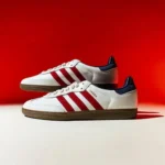Adidas Samba White Red Men Shoes (FT511) - 7a first copy shoes | Buy Online at Best Price