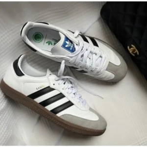 Adidas Samba White To Black Shoes For Men (SW1266)