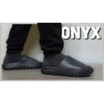 Adidas Yeezy Slide Onyx UA Quality For Men (HS131) - 7a first copy shoes | Buy Online at Best Price