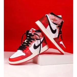 Air Jordan 1 Across the Spider Verse Heavy Glow Quality Men Shoes (FT654)
