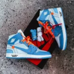 Air Jordan Retro 1 X Off White Shoes For Men (BOT521) - 7a first copy shoes | Buy Online at Best Price