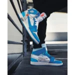 Air Jordan Retro 1 X Off White Shoes For Men (SZ25) - 7a first copy shoes | Buy Online at Best Price
