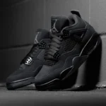 Air Jordan Retro 4 Black Cat Shoes For Men (SF30) - 7a first copy shoes | Buy Online at Best Price