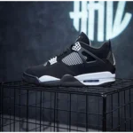 Air Jordan Retro 4 Panda Black White Shoes For Men (HS121) - 7a first copy shoes | Buy Online at Best Price