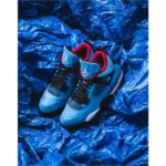 Air Jordan Retro 4 Travis Scott Cactus Jack Shoes For Men (BSF107) - 7a first copy shoes | Buy Online at Best Price
