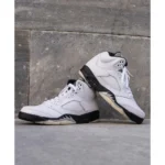 Air Jordan Retro 5 Reverse Silver Shoes For Men (SZ56) - 7a first copy shoes | Buy Online at Best Price