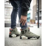 Air Jordan Retro 6 Travis Scott X Cactus Shoes For Men (SW1225) - 7a first copy shoes | Buy Online at Best Price
