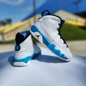 Air Jordan Retro 9 Power Blue Shoes For Men (SZ90)