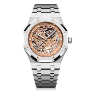 Audemars Piguet Royal Oak Skeleton Salmon