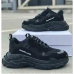 Balenciaga Triple S Black Shoes For Men (SL108) - 7a first copy shoes | Buy Online at Best Price