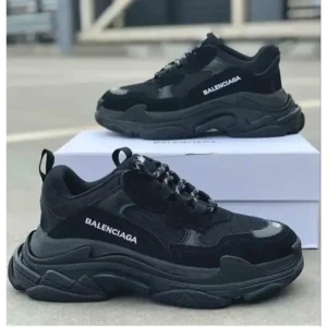 Balenciaga Triple S Black Shoes For Men (SL108)