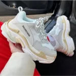Balenciaga Triples Cream Shoes For Men (SW1201)