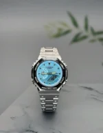 G-Shock GM-2100D Silver Ice Blue - Accessories | Buy Online at Best Price